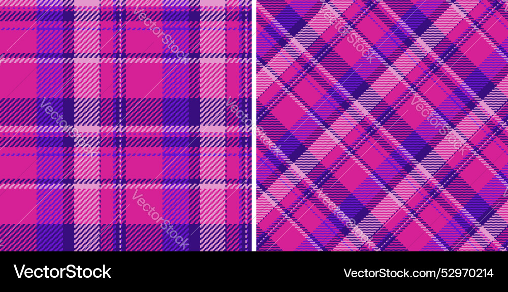 Plaid pattern of fabric background texture Plaid pattern of fabric background texture vector image