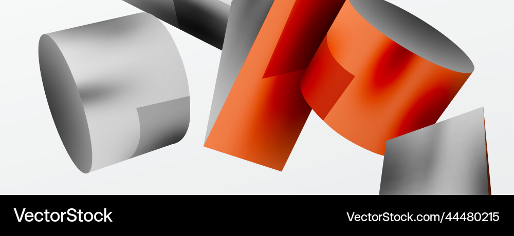 3d abstract background shapes triangle vector image