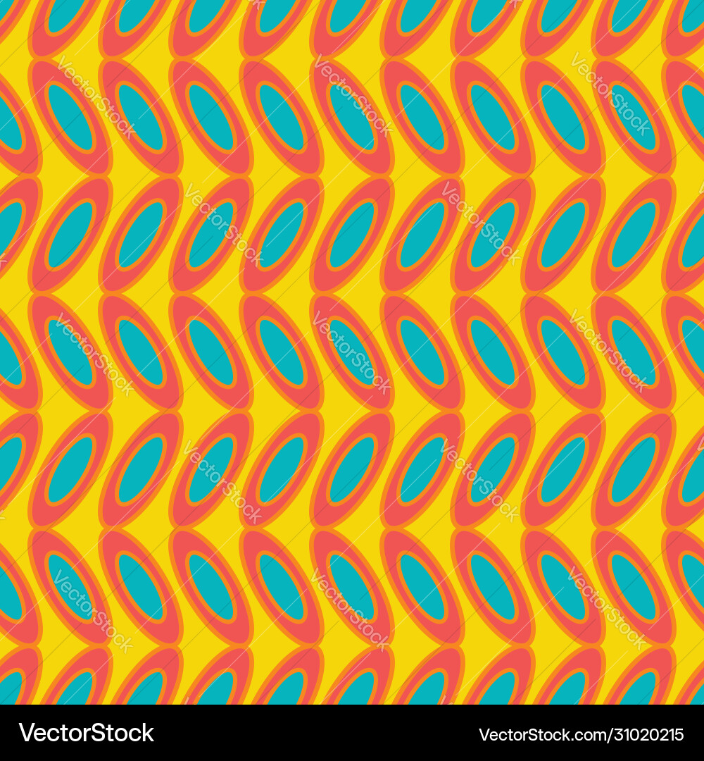 Colorful retro repeat pattern print background Colorful retro repeat pattern print background vector image