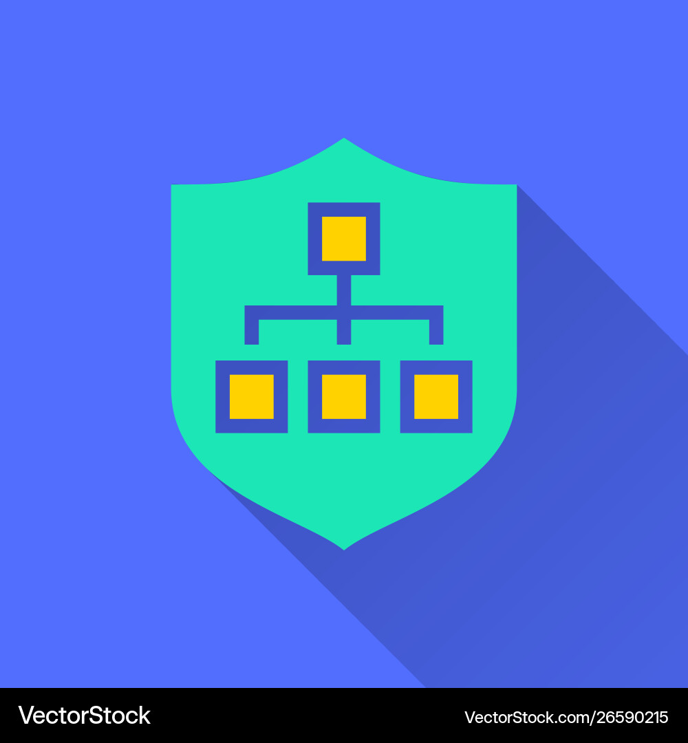 Data security - icon for graphic and web vector image
