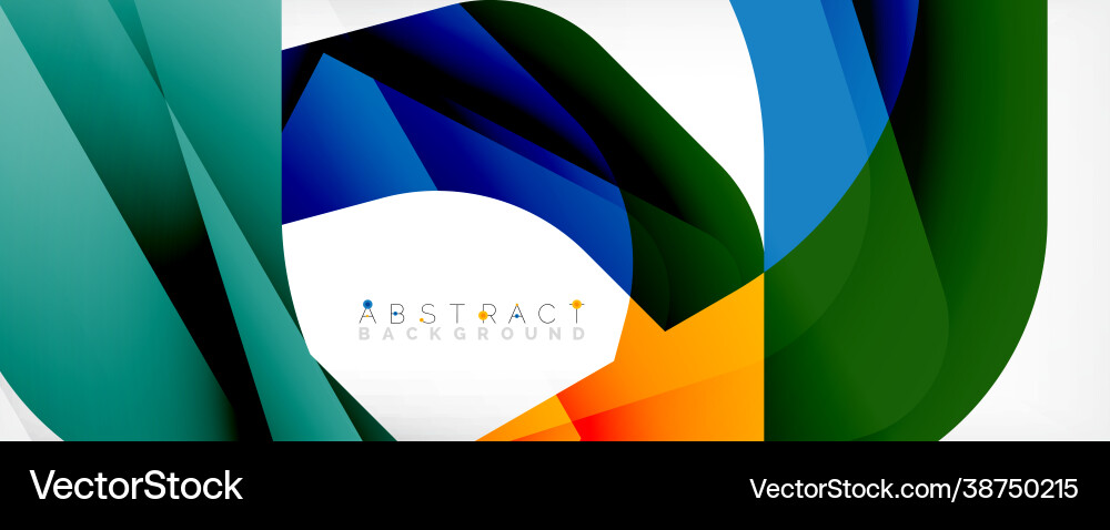 Minimal abstract background - color overlapping Minimal abstract background - color overlapping Vector Image