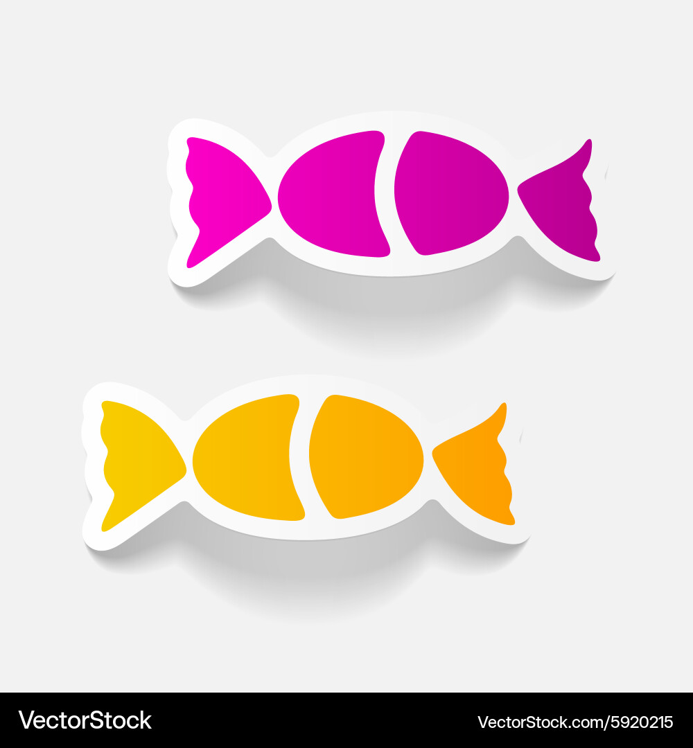 Realistic design element candy Royalty Free Vector Image