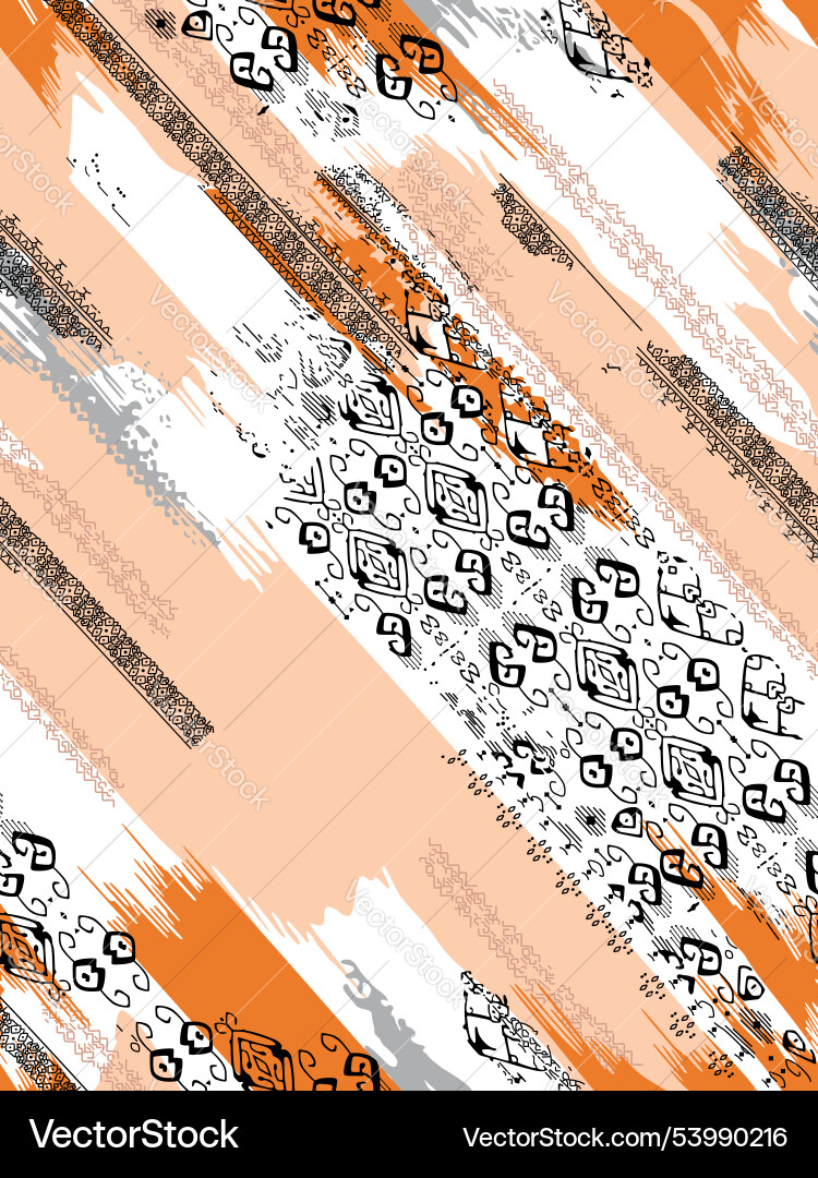 Abstract seamless pattern vector image