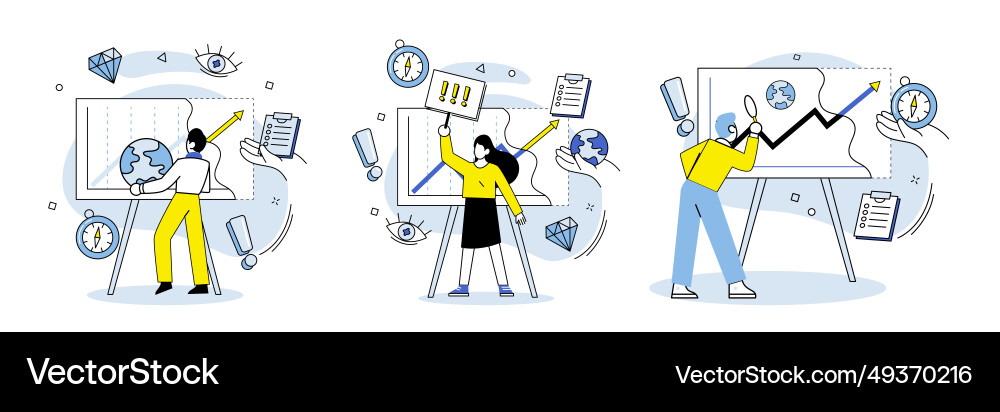 Data visualization digital technologies have Data visualization digital technologies have vector image