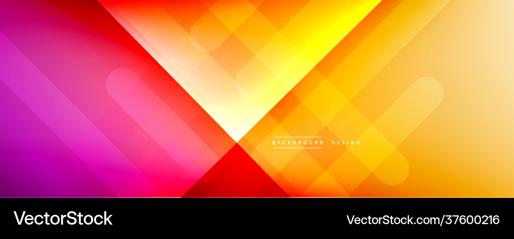 Dynamic lines abstract background 3d shadow Vector Image