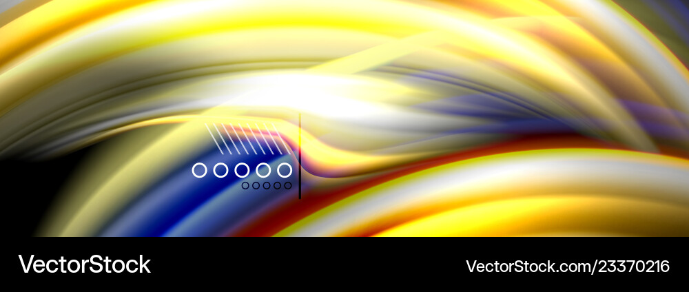 Fluid liquid wave pattern Fluid liquid wave pattern vector image