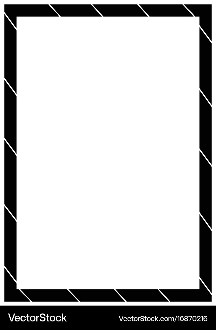 Page border a4 design for project vector image