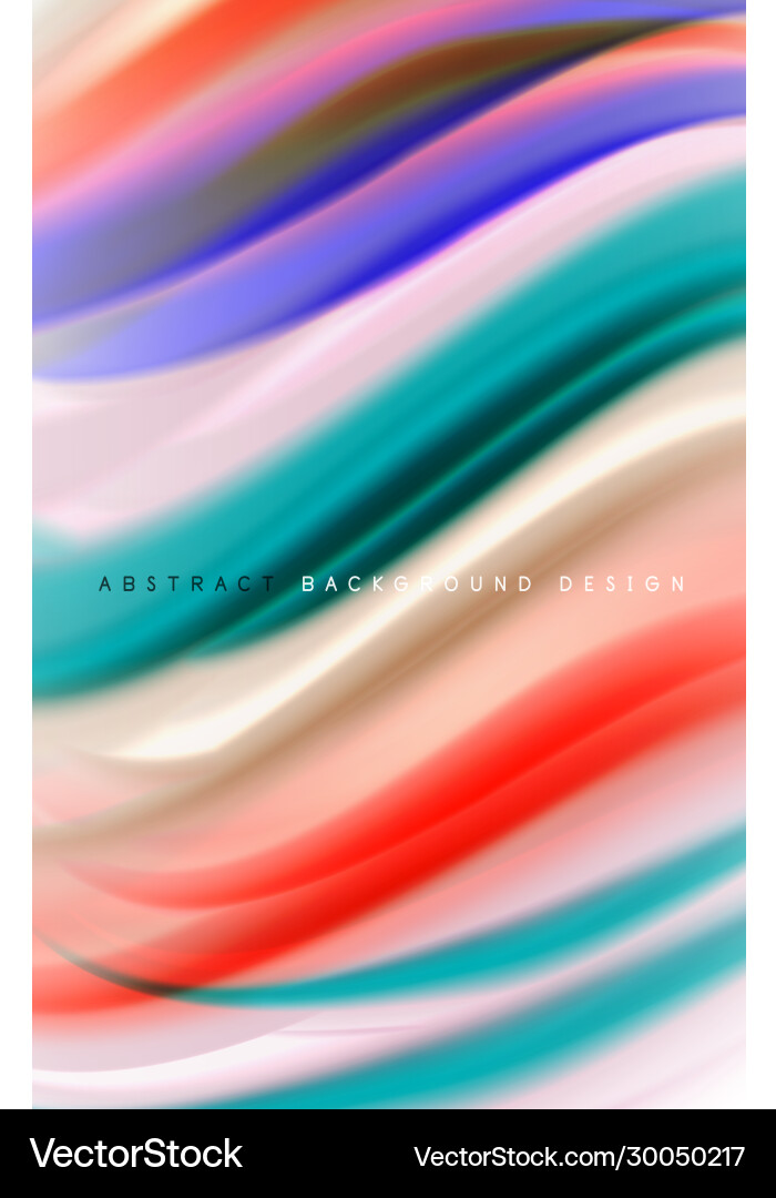 Abstract background - fluid color gradient waves Abstract background - fluid color gradient waves Vector Image