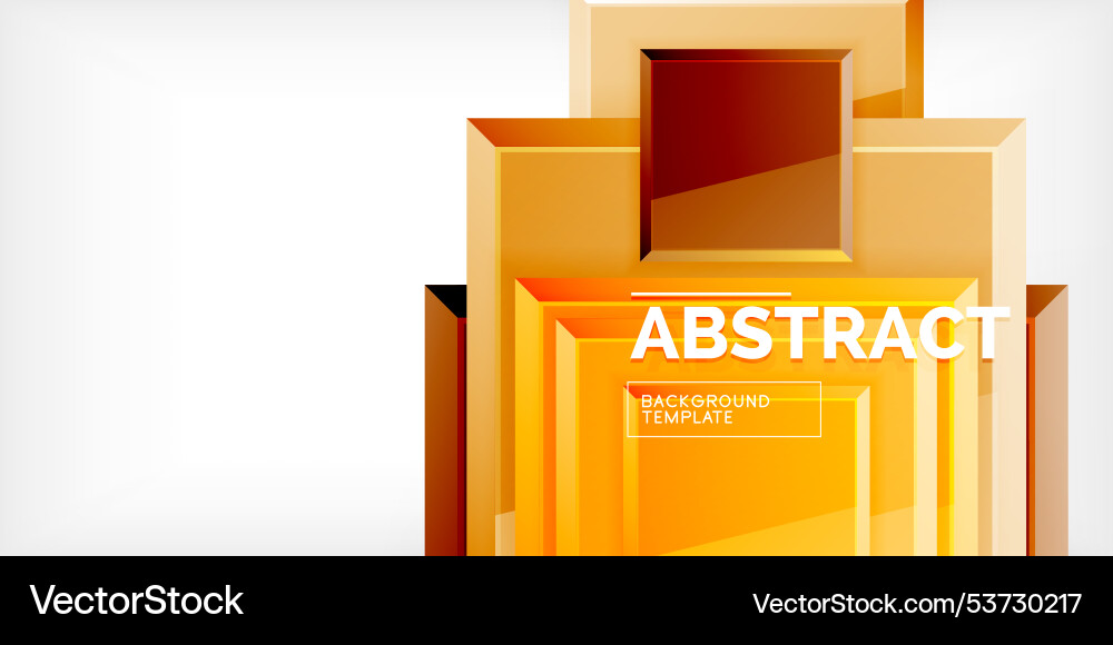 Colorful squares with reflections abstract Colorful squares with reflections abstract Vector Image