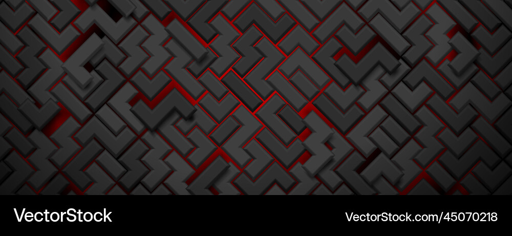 Abstract background of blocks Vector Image