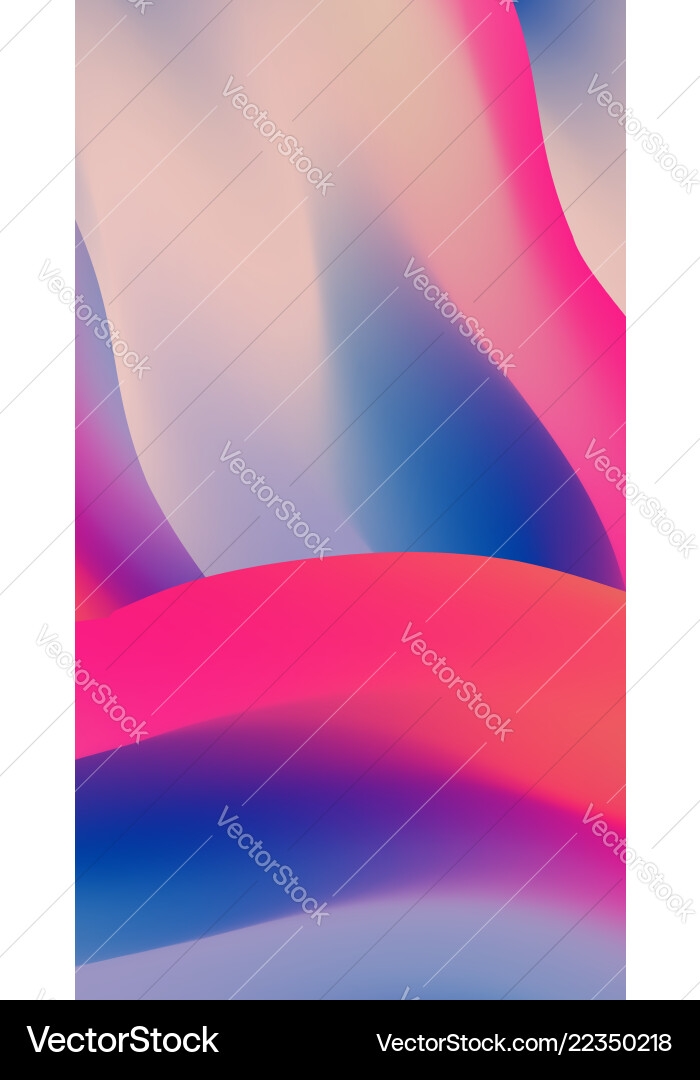Abstract Gradient Mesh Wallpaper vector image