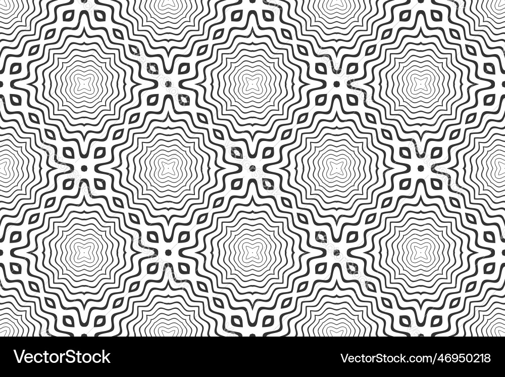 Geometric Checked Pattern Vector Image