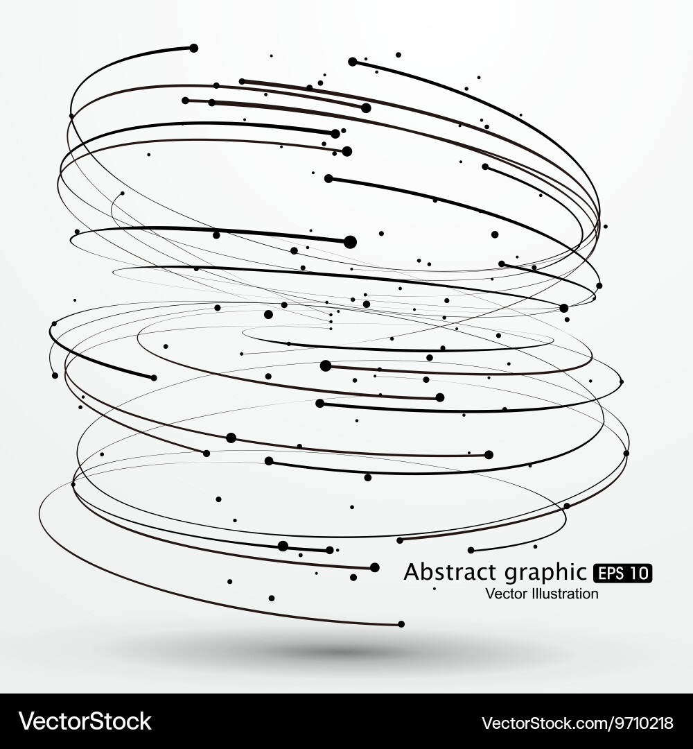 Tornadoabstract graphics vector image