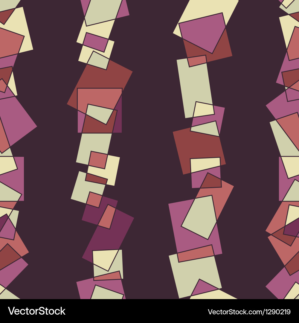 Seamless pattern of elements on a dark background vector image