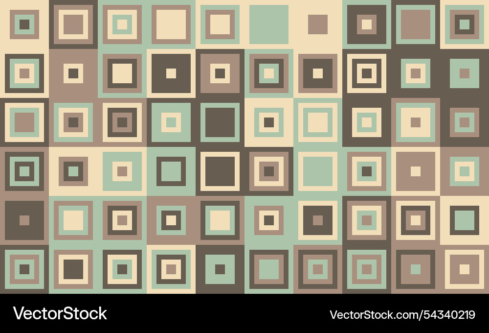 Textured cube pattern with colourful tiles Textured cube pattern with colourful tiles Vector Image