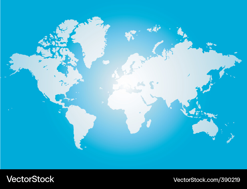 World map vector image