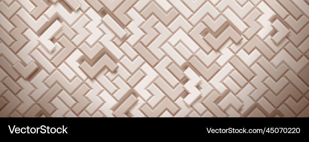 Abstract background of blocks vector image