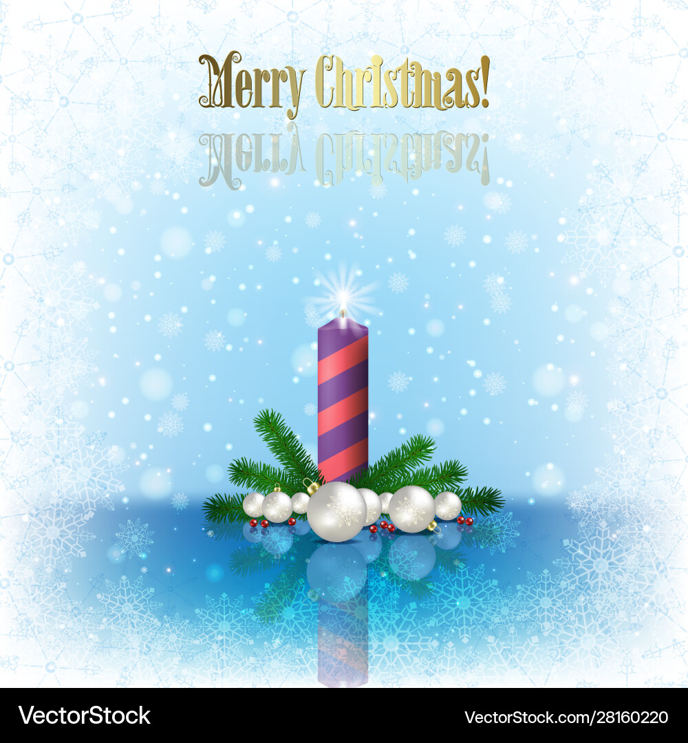 Abstract christmas background with first advent Abstract christmas background with first advent Vector Image