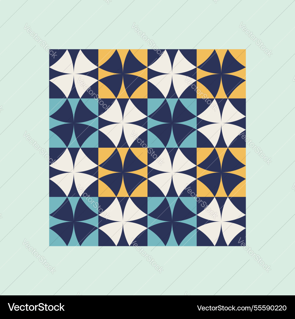 Abstract geometric pattern print art style Abstract geometric pattern print art style Vector Image