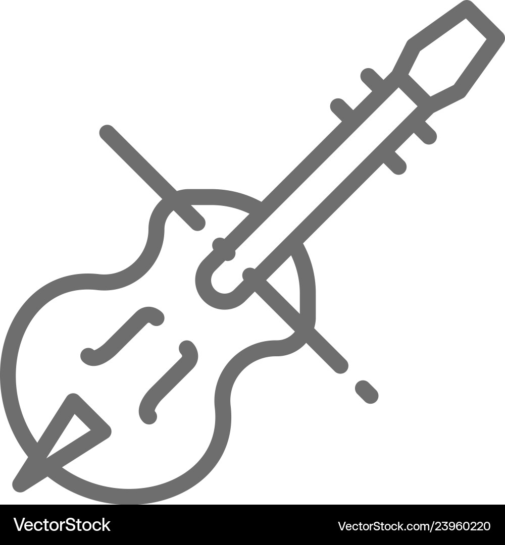 String Instruments - Violin, Cello, Viola Vector Image
