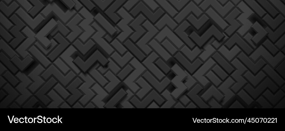 Abstract background of blocks vector image