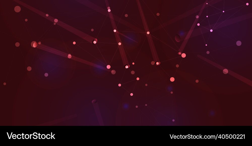 Graphic abstract background connect visualization Vector Image