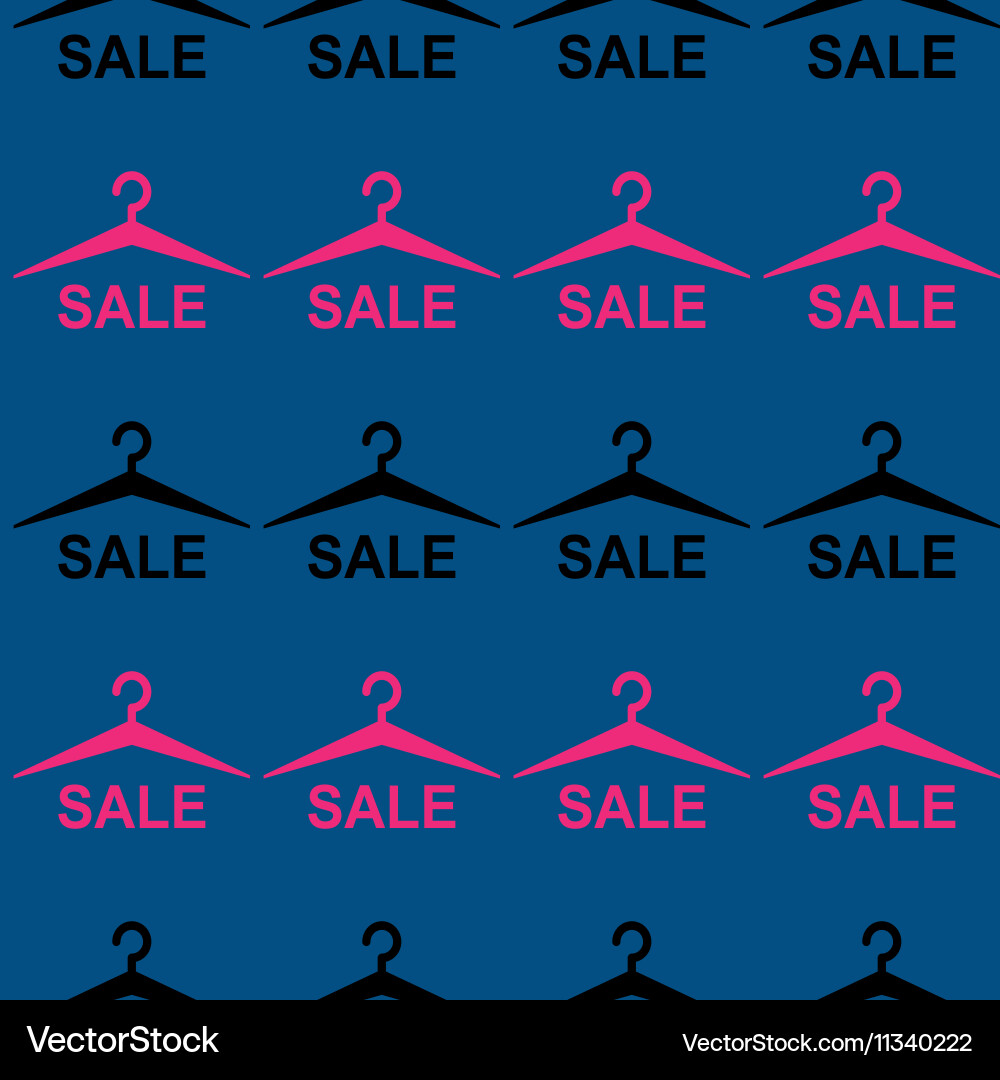 Hanger pattern on dark background vector image