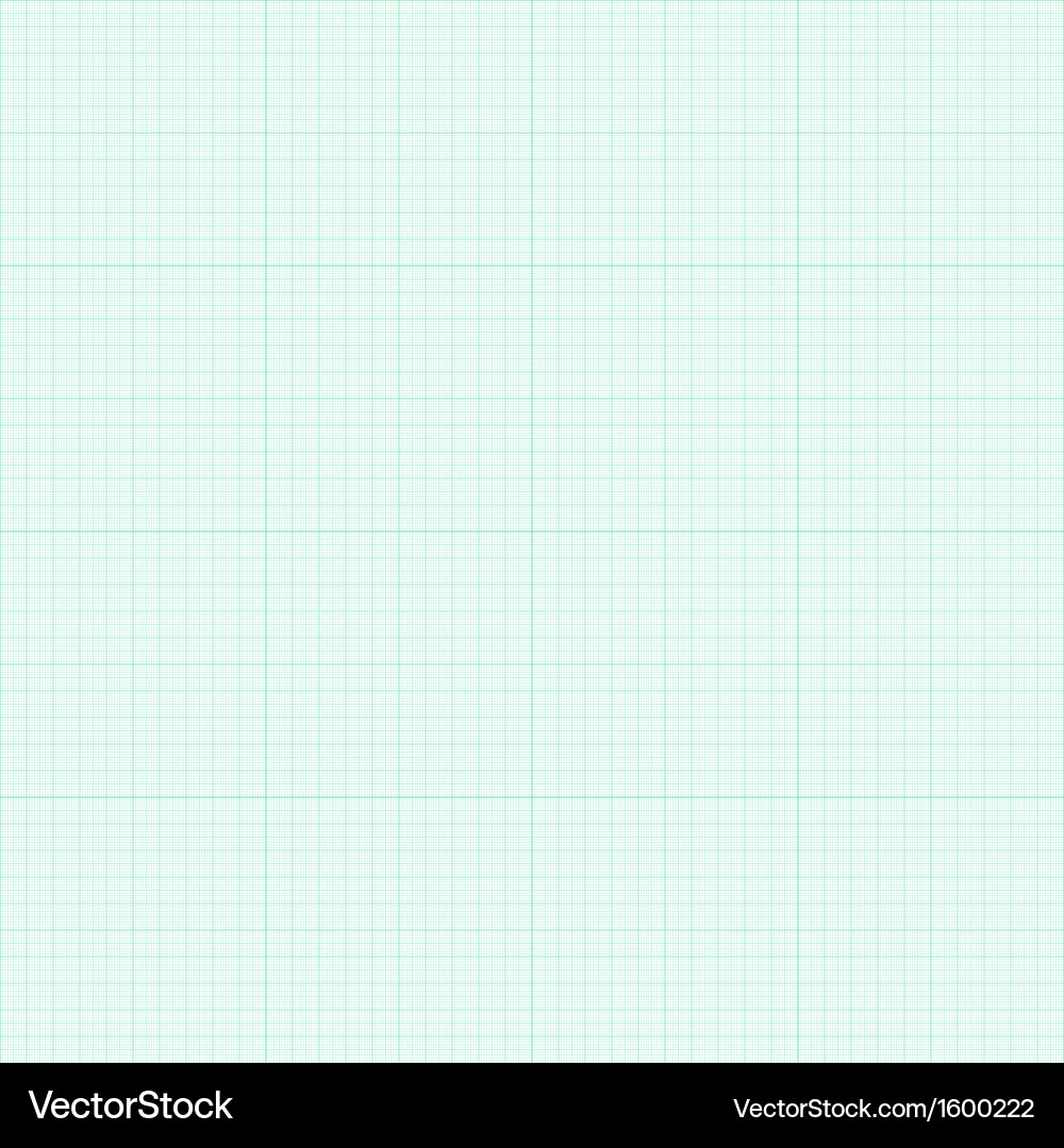 Seamless Graph Paper Pattern vector image