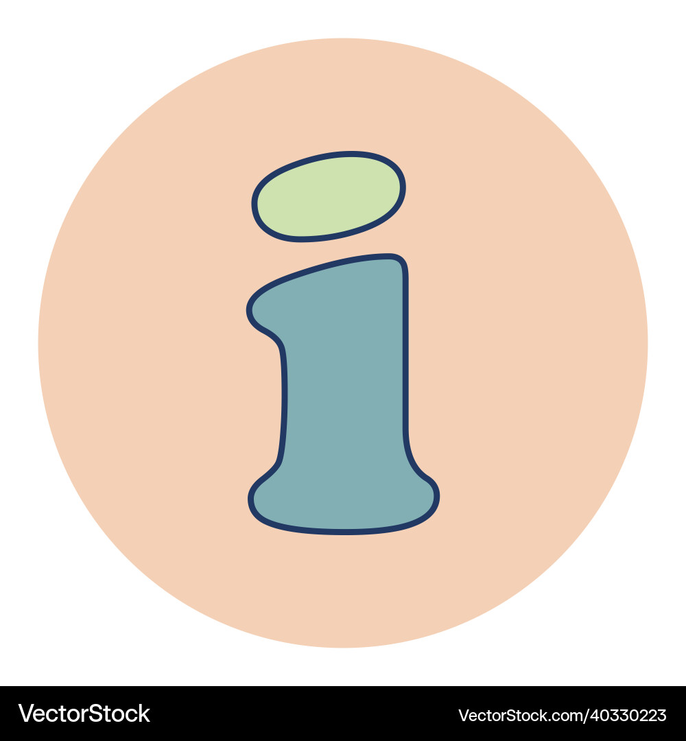 Information web icon help faq symbol Vector Image