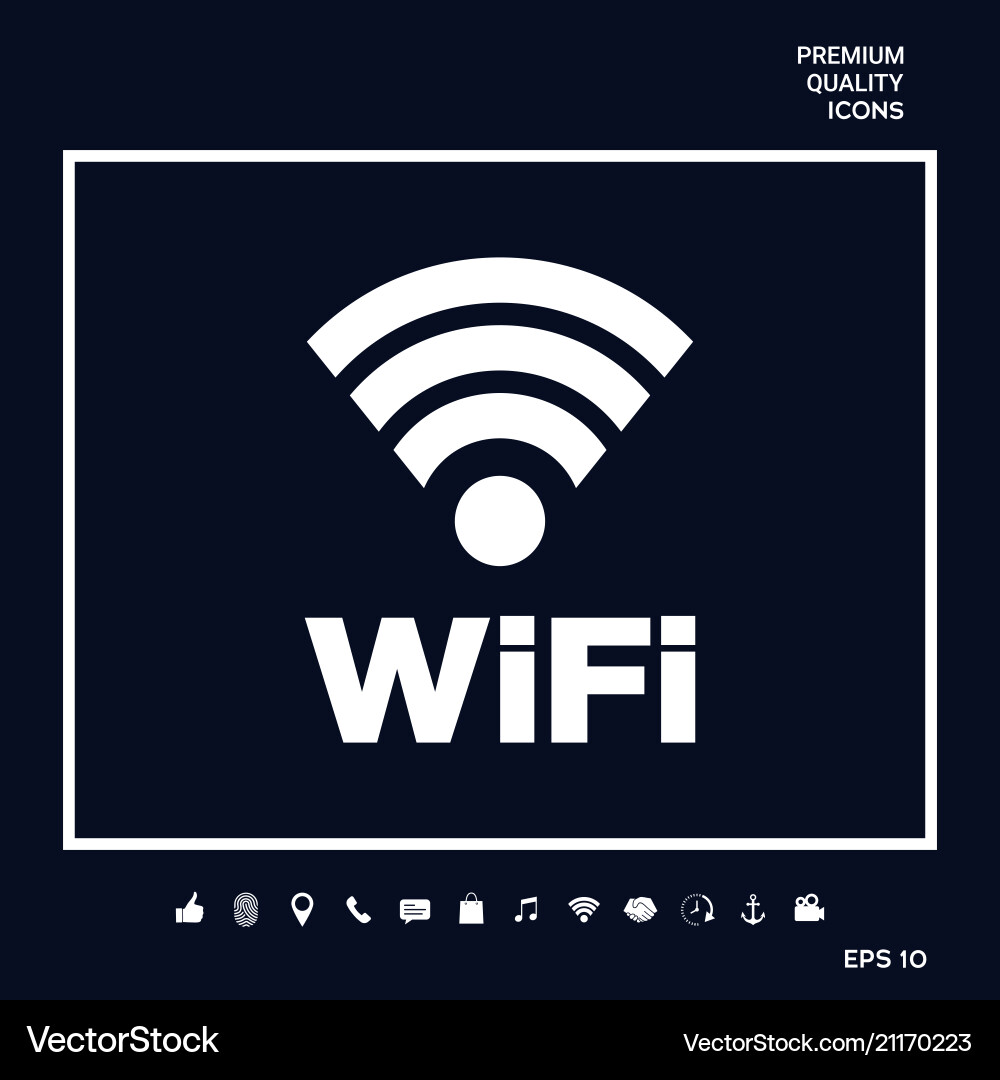 Internet connection symbol icon vector image
