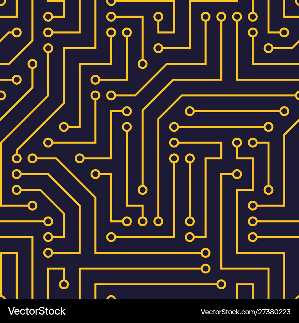 Seamless patterns with chip 01 vector image