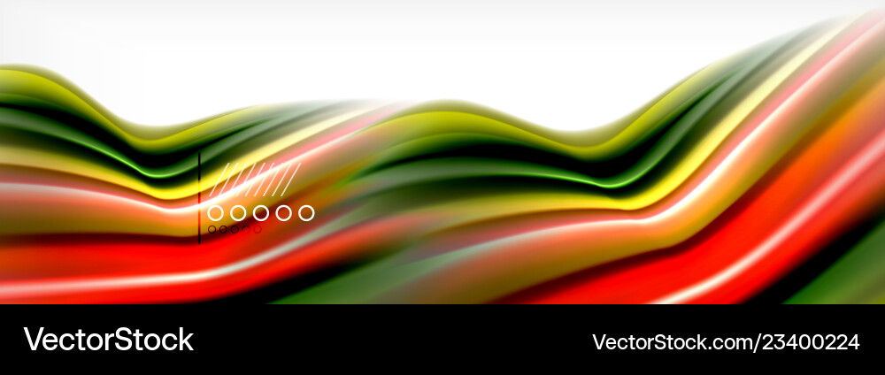 Smooth liquid blur wave background color flow Smooth liquid blur wave background color flow vector image