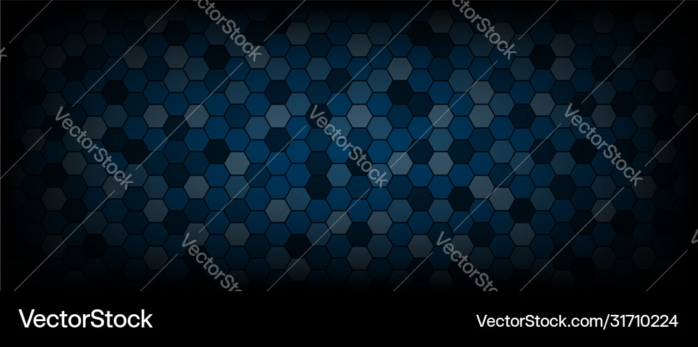 Technological hexagon pattern background Vector Image