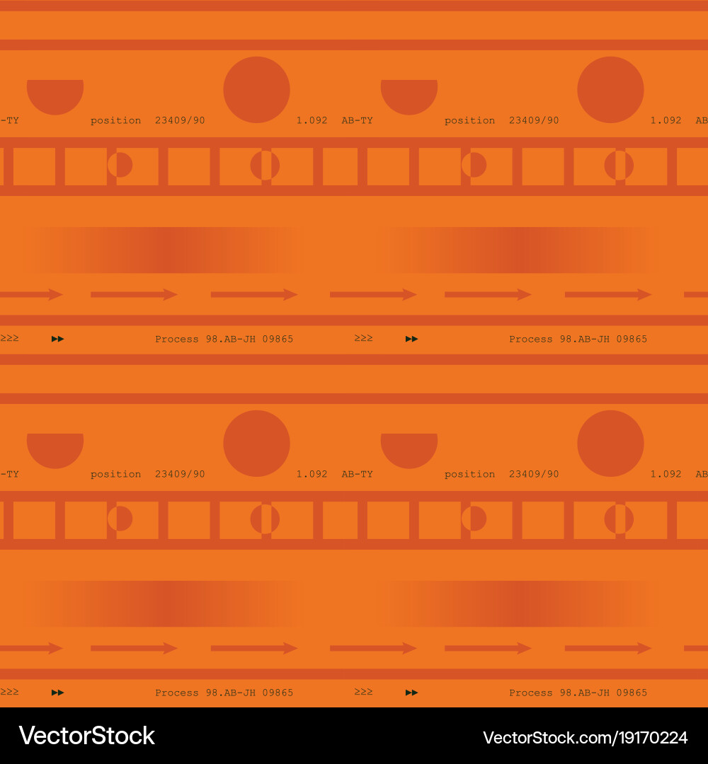 Technological seamless pattern vector image