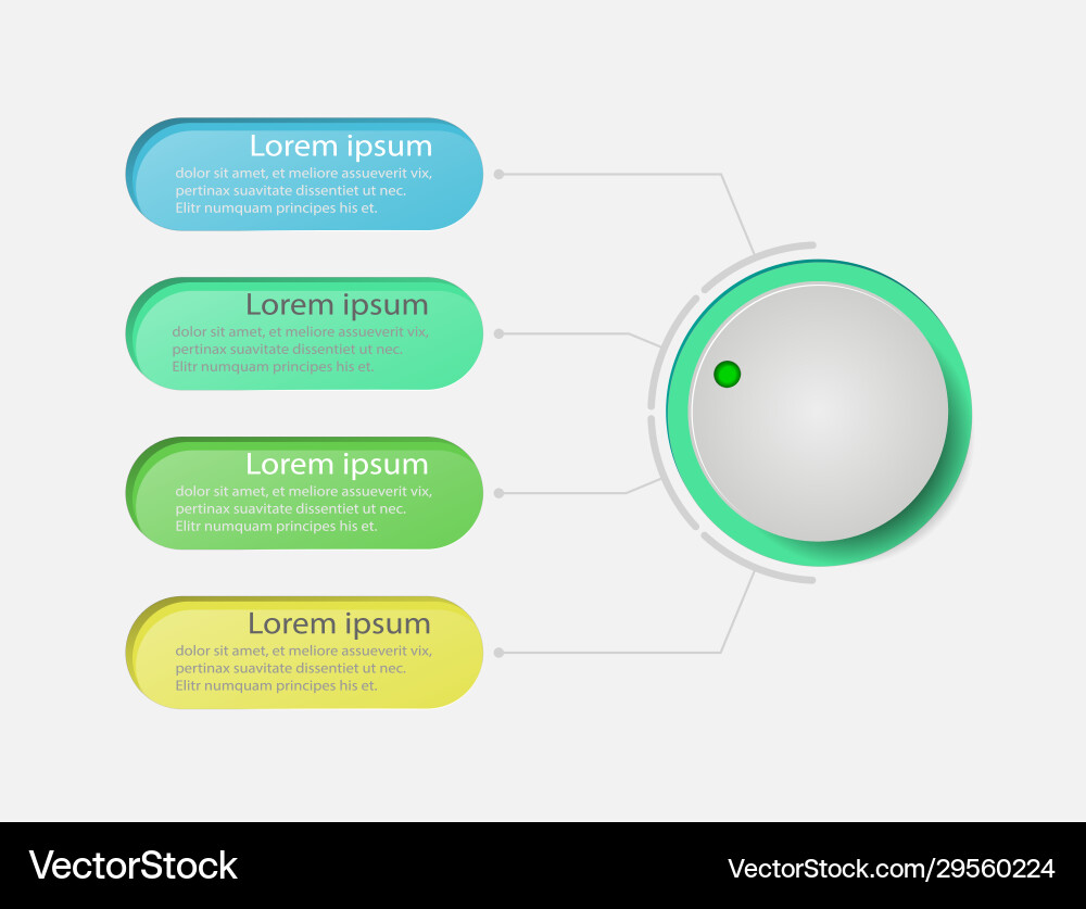 Web interface or four-point switch turning Web interface or four-point switch turning vector image