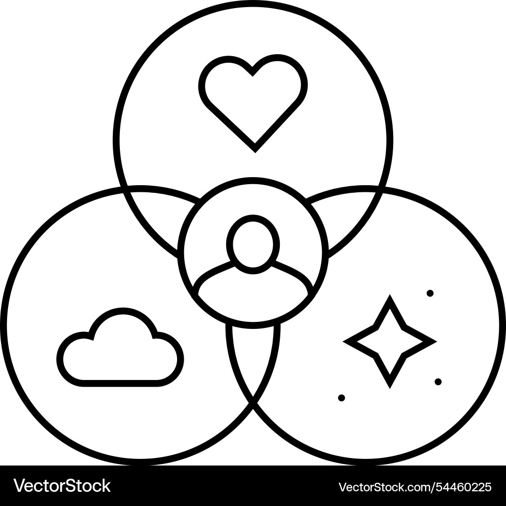 Emotional design ux ui line icon Vector Image
