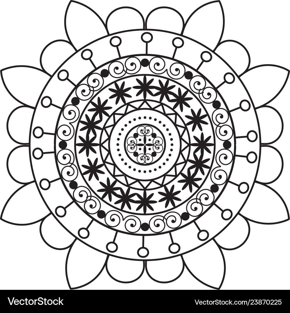 Happy diwali Karte mit mandala Happy diwali Karte mit mandala vektorbild