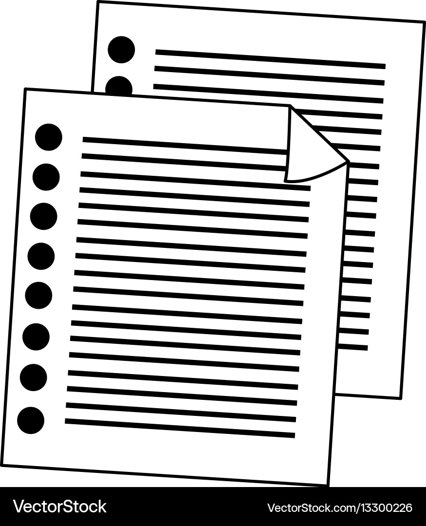 Notebook icon image vector image