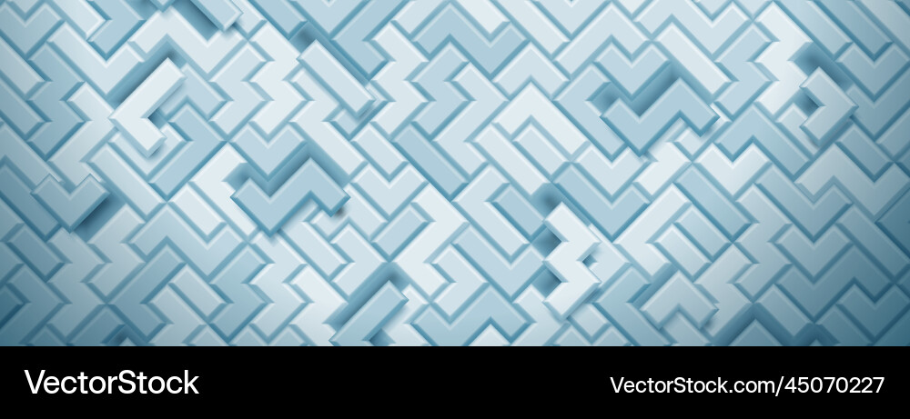 Abstract background of blocks Vector Image