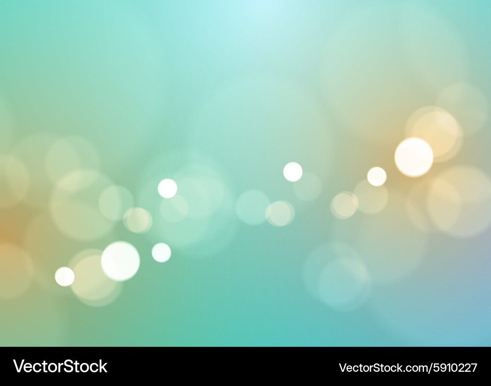 Abstract bokeh lights background vector image