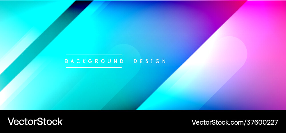 Dynamic lines abstract background 3d shadow Vector Image