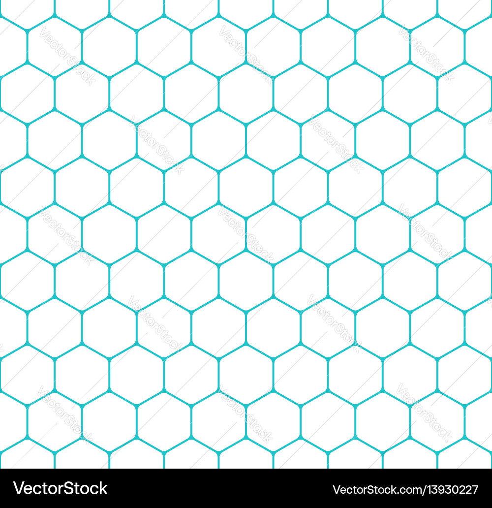 Honeycomb Pattern - Hexagon Texture vector image