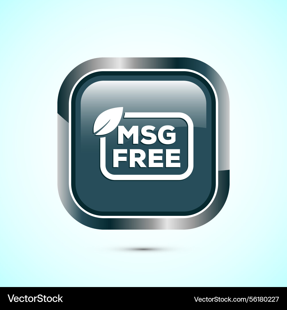 Msg free icon design label sign for web Vector Image