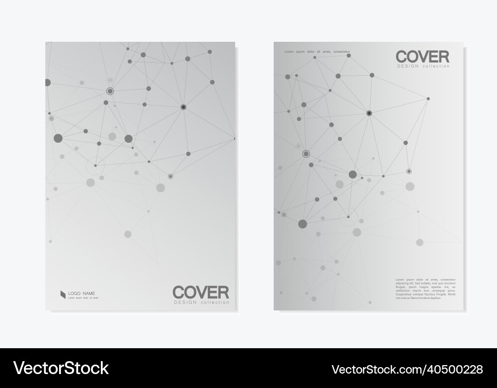 Abstract polygonal connecting connection science Abstract polygonal connecting connection science vector image
