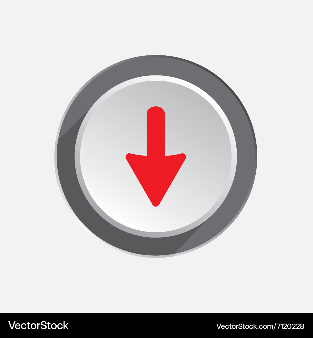 Zeiger-Symbol bewegen Cursor Zeichenführer Symbol rot Vektorbild