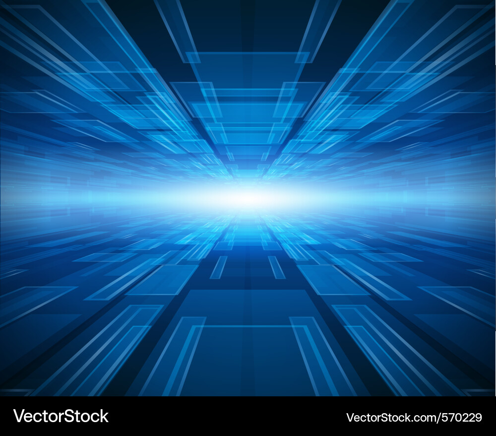 Abstract Futuristic Background With Futuristic Vector Background Blue