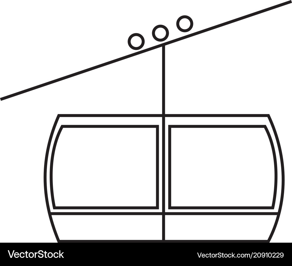Abstract transportation object Abstract transportation object Vector Image