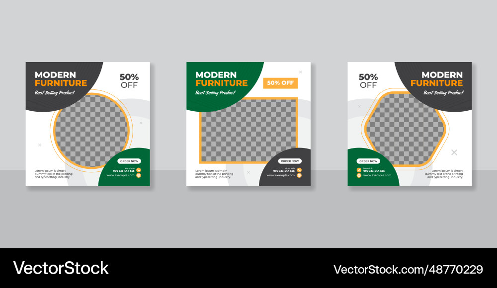 Digital Business Marketing Social Media Post Digital Business Marketing Social Media Post vektorbild