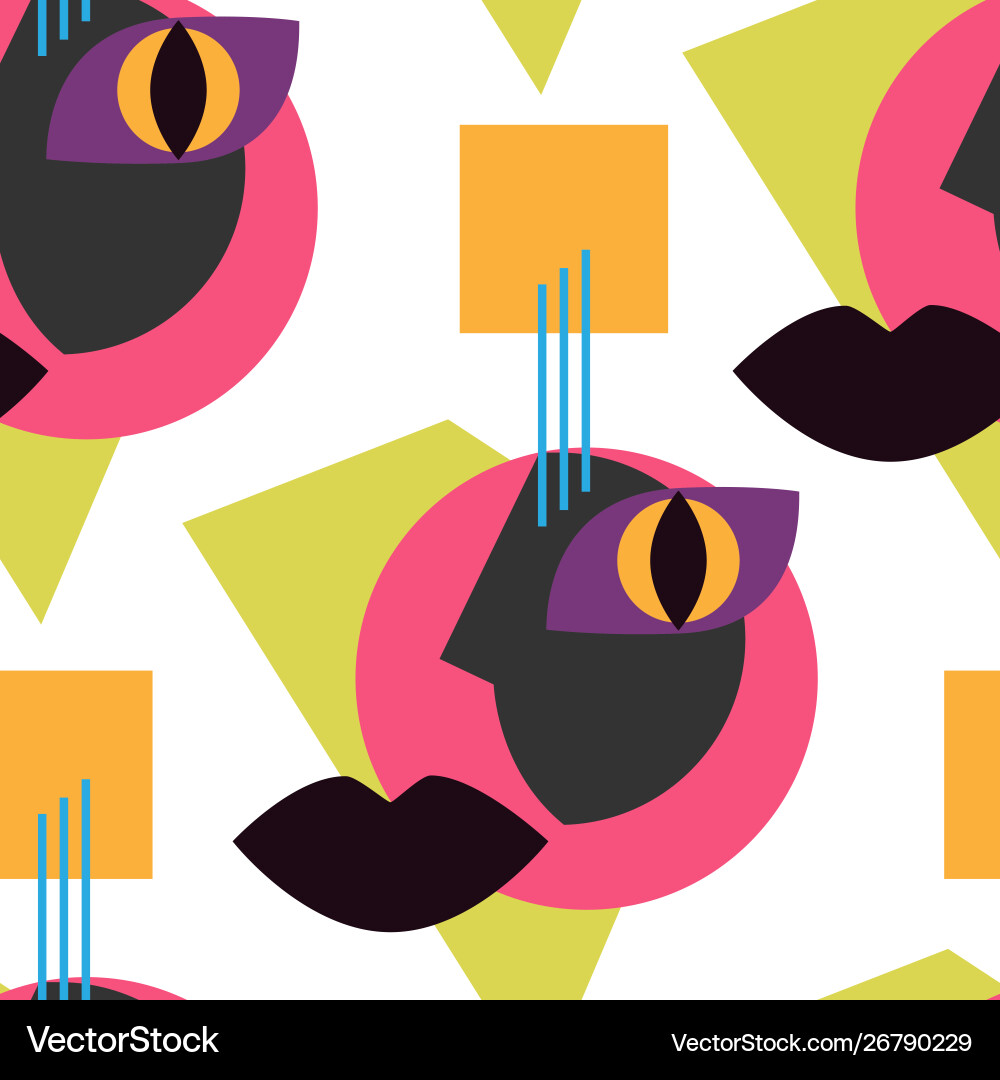 Seamless abstract pattern Seamless abstract pattern vector image