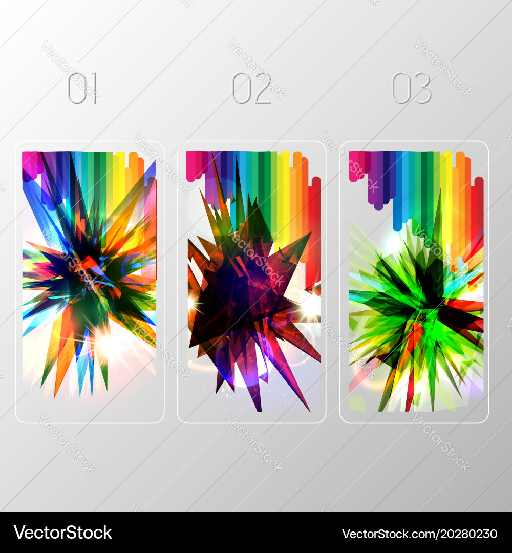 Design elements for web or blog templates vector image